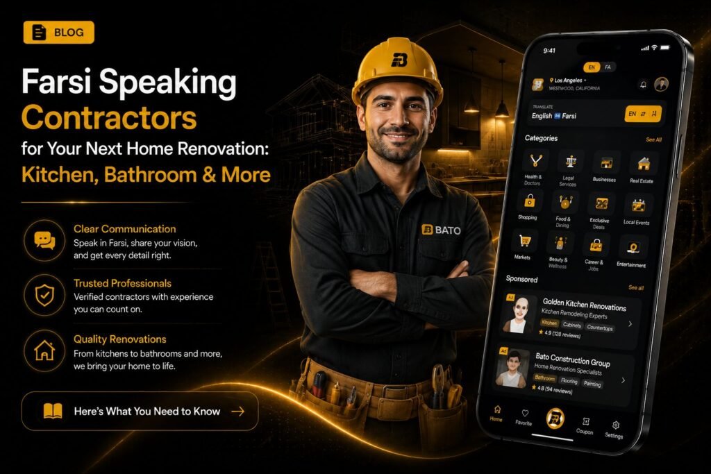 Farsi Speaking Contractors