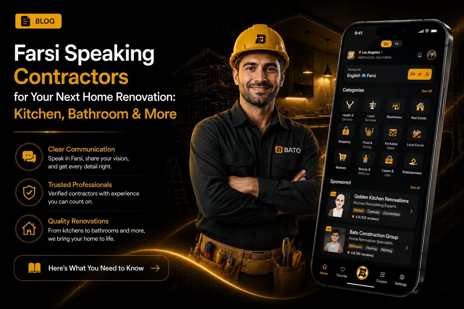 Farsi Speaking Contractors