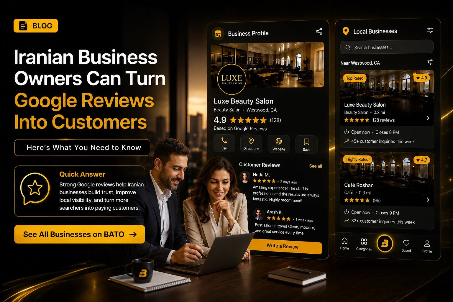 Iranian Business Owners Can Turn Google Reviews Into New Customers